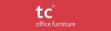 TC Office: Alaskan Grey Oak Double Upright Rectangular Desk with Mobile Pedestal