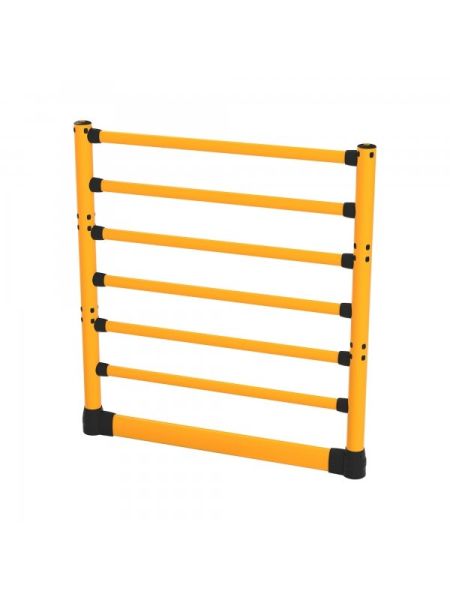 BLACK BULL FLEX+ High-Line Impact Protection BLACK BULL FLEX+ High-Line impact protection railing with underrun guard