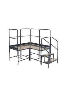 Climb-It Three Platforms Corner Modular