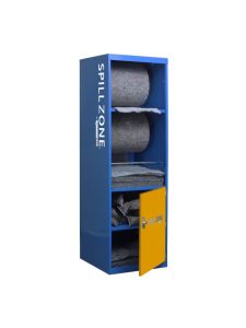 SpillZone® Absorbent Station – Industrial Spill Control Locker with Lockable Cupboard