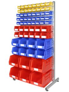 Anco Louvre Racks and Plastic Bins Kits