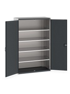 Bott Cubio Perfo Panel Lined Cupboard - 1300 x 650mm