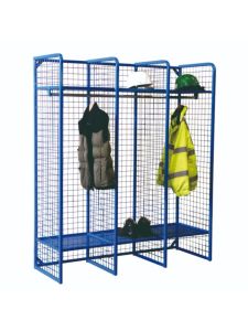 GPC Wire Mesh Storage Unit - Single Sided