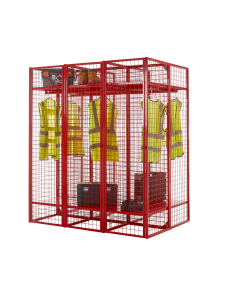 GPC Wire Mesh Storage Unit - Double Sided