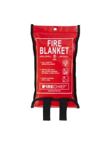 Firechief Soft Case Fire Blanket with K40 Woven Glass Fibre BS EN 1869:2019 Certified