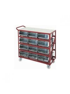 GPC Bin Galvanised Bin Trolley