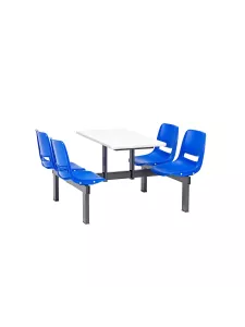 GPC 4 Seater Canteen Table - Access 2 Way