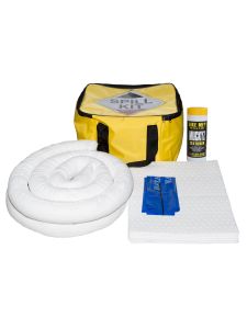 Fentex 35L Oil & Fuel Spill Kit in Hi-Vis Cube Bag