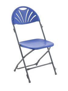 Titan Fan Back Folding Chair with Linking Unit