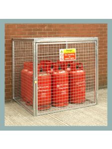 Premier Standard Gas Cylinder Cages - 1200 x 1200 x 1200mm