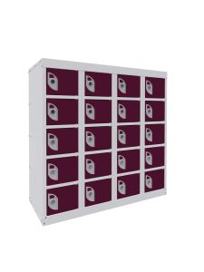 QMP Dual USB Phone Charging Locker Solid