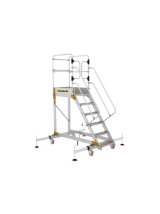 Climb-It Extra Large Platform Safety Step with Adjustable Stabilisers