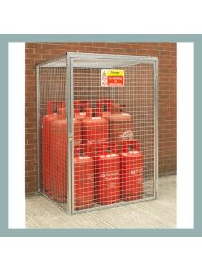 Premier Standard Gas Cylinder Cages - 1800 x 1200 x 1200mm