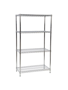 Shelfspan Eclipse Chrome Wire Shelving