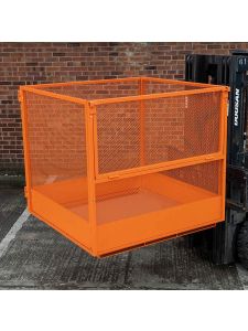 Invicta Forklift Adjustable Pallet Fork Cage