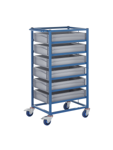 GPC Tray Rack with 120 x 600 x 400 mm 24 Litre Containers