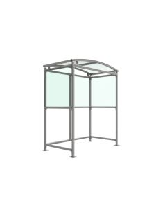 Burbank Shelter Galvanised Steel Frame Open Fronted