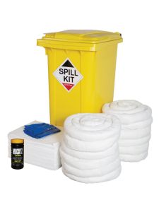 Fentex Oil and Fuel Spill Kit in Wheelie Bin 240Litres