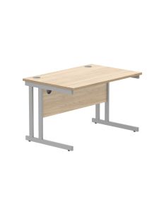 Core Stylish Computer Office Rectangular Desk - Canadian Oak