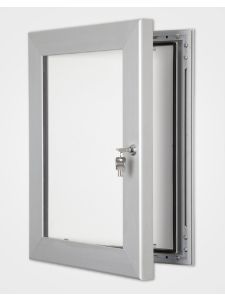 Spectra Signs Silver Secure Lock Frame