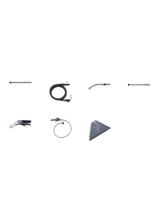 Selection of vacuum and extraction tool attachments displayed on a white background.