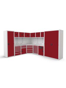 QMP Euroslide Modular Corner Kit 2 – Comprehensive Corner Storage Solution