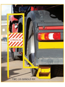 Thorworld Industries Metal Wheel Chock with handle