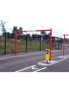 Fixed Height Restrictor Barrier Galvanised & Colour Coated