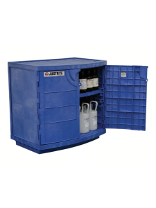 Corrosives/Acids Plastic Safety Cabinet open