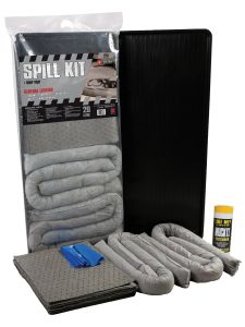 Fentex 40L General Purpose Spill Kit in Clip-Top Plastic Bag + Drip Tray