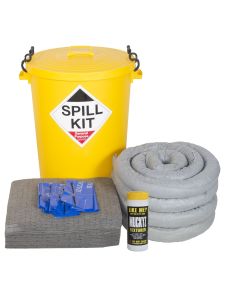 Fentex 90L General Purpose Spill Kit in Yellow Drum