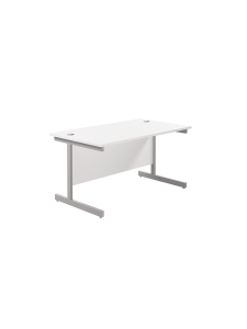 Single Upright Desk TC Office - White