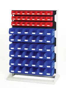 Bott Perfo Louvre Panel Racks & Trolleys - 1450mm High Static Rack