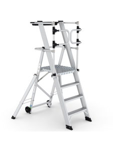Climb-It Large Platform Folding Steps with Safety Gates
