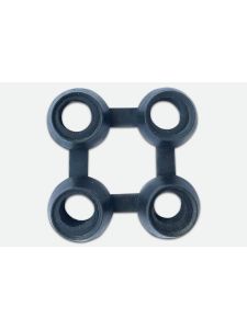 Rubber ring mat connector piece – durable linking system for joining multiple ring mats into larger flooring layouts.