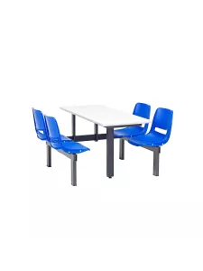 GPC 4 Seater Canteen Table - Access 1 Way