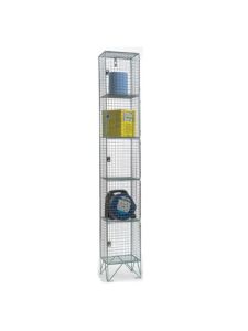 Premier 5 Door Wire Mesh Locker