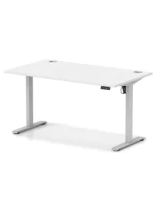 Air Lite Electric Height Adjustable Sit-Stand Desk with Cable Ports