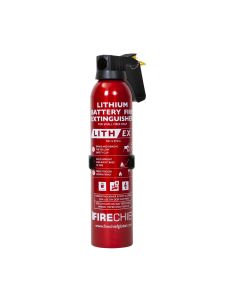 Firechief Lith‑Ex 500 ml Lithium‑Ion Battery Fire Extinguisher