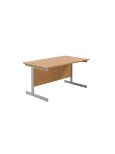 Single Upright Desk TC Office - Nova Oak