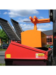 Invicta Fork Mounted Skip Compactor