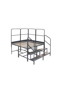 Climb-It Four Platforms Square Modular