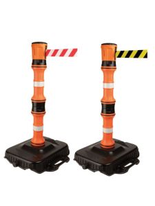 Retractable Barrier Head, Post & Base Kits