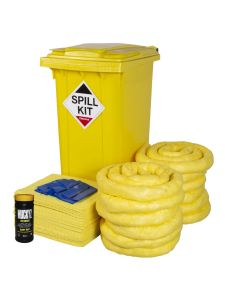 Fentex Chemical Spill Kit in Wheelie Bin 240Litres