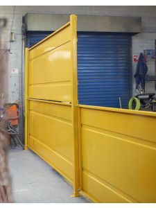 Premier Safety Yellow Steel Partition System