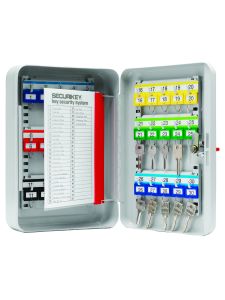 Premier Pressed Steel Key Cabinet with Adjustable Hooks