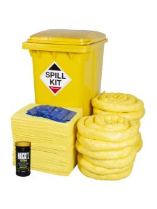 Fentex Chemical Spill Kit in Wheelie Bin 360Litres