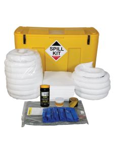 Fentex Oil & Fuel Spill Kit – Yellow Locker | 250 Litre Capacity