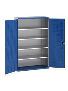 Bott Cubio Perfo Panel Lined Cupboard - 1300 x 525mm