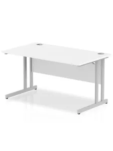 Impulse Straight Cantilever Office Desk – 1000mm to 1800mm